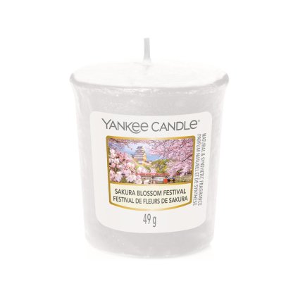 yankee candle svicka sakura blossom festival votivni