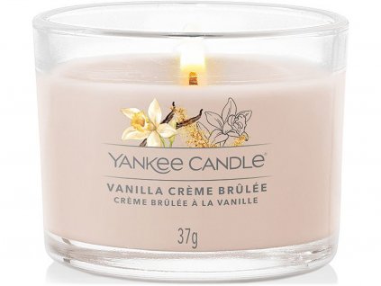 yankee candle svicka vanilla creme brulee votivni sklo 1