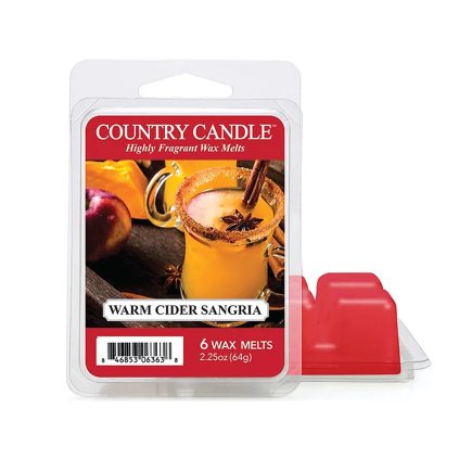 country candle warm cider sangria vosk 1