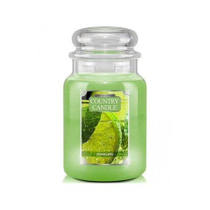 country candle sparkling svicka velka 1