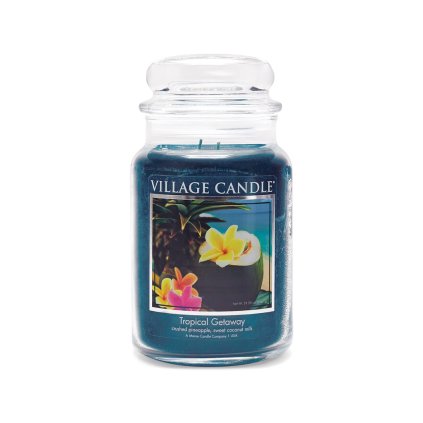 village candle tropical getaway svicka 1