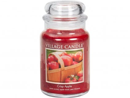 village candle crisp apple svicka 1