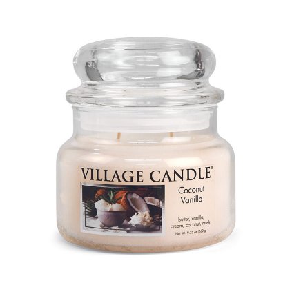 village candle coconut vanilla mala 1