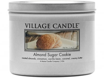 village candle almond sugar cookie svicka 1