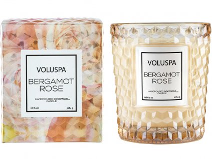 voluspa bergamot rose svicka 1