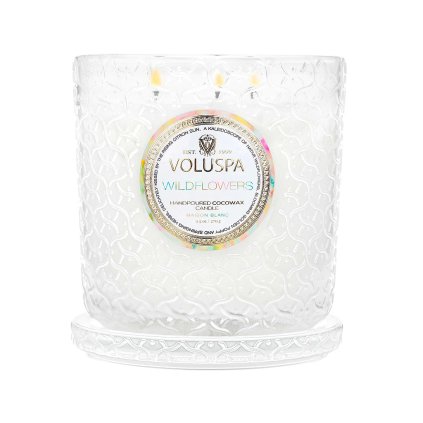 voluspa wildflowers svicka luxe candle 2