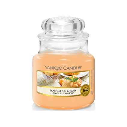 yankee candle mango ice cream svicka mala