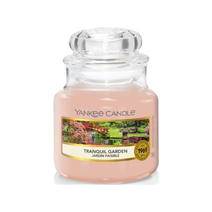 yankee candle tranquil garden svicka mala