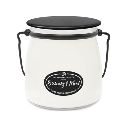 milkouse candle svicka rosemary mint