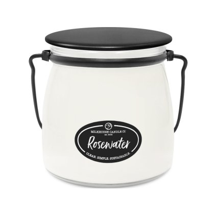 milkouse candle svicka rosewater