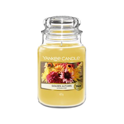 yankee candle golden autumn svicka velka