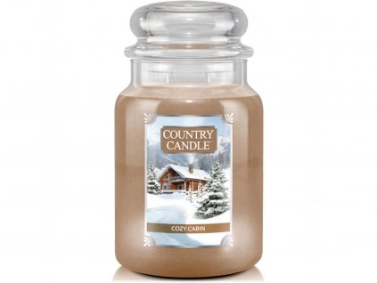 country candle svicka cozy cabin 1