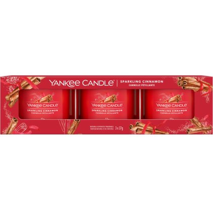 yankee candle sparkling cinnamon votivni