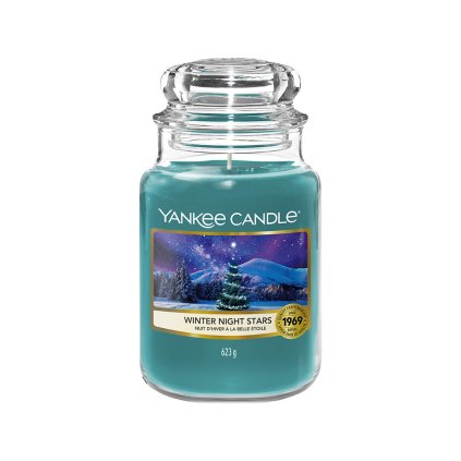 yankee candle svicka velka winter night stars