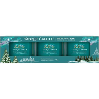 yankee candle votivni sada winter night stars