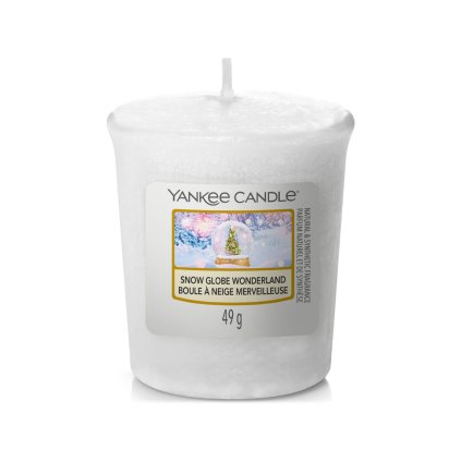 yankee candle votivni svicka snow globe wonderland