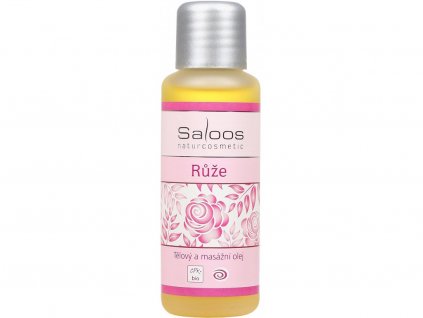 Saloos – tělový a masážní olej Růže