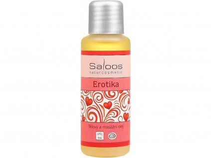 saloos telovy masazni olej erotika 50 ml