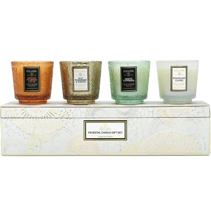 voluspa sada svicek pedestal winter white 1