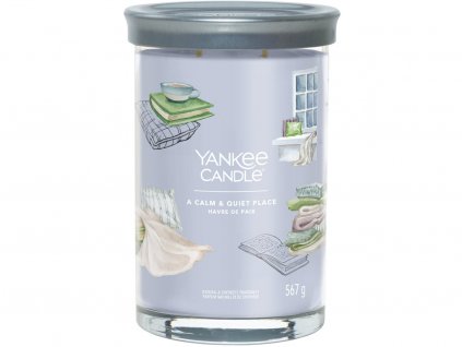 Yankee Candle – Signature Tumbler svíčka A Calm & Quiet Place (Klidné a tiché místo)