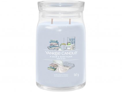 yankee candle calm quite place signature velka 1