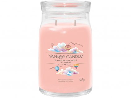 yankee candle watercolour skies signature velka 1