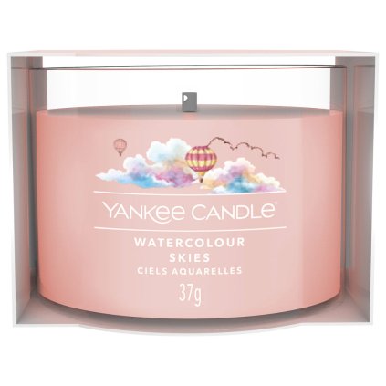 yankee candle watercolour skies votivni sklo