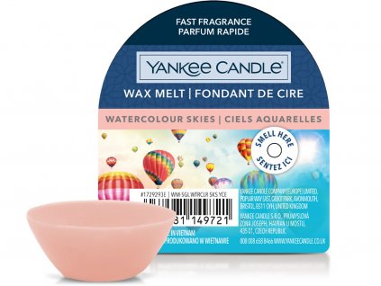 yankee candle watercolour skies vosk