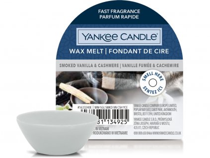 yankee candle smoked vanilla cashmere vosk