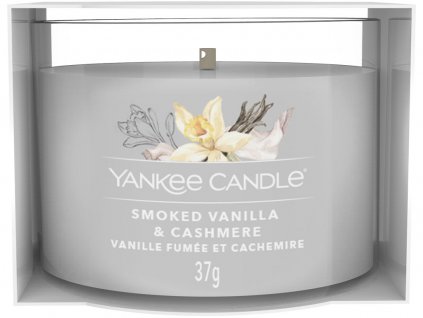 yankee candle smoked vanilla cashmere votivni