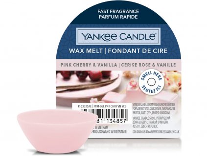 yankee candle pink cherry vanilla vosk