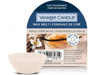 yankee candle vanilla creme brulle vosk