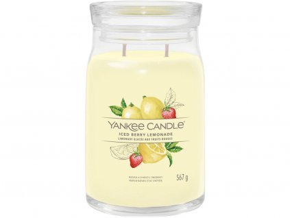 yankee candle iced berry lemonade signature velka 1