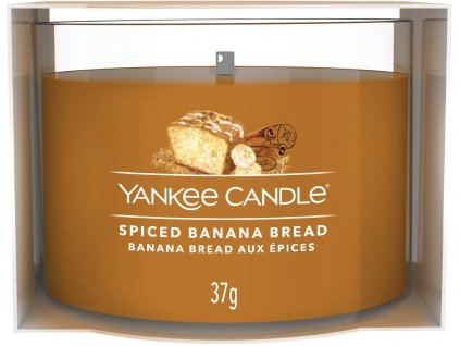 yankee candle spiced banana bread votivni