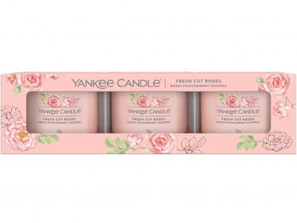 yankee candle fresh cut roses votiv sada