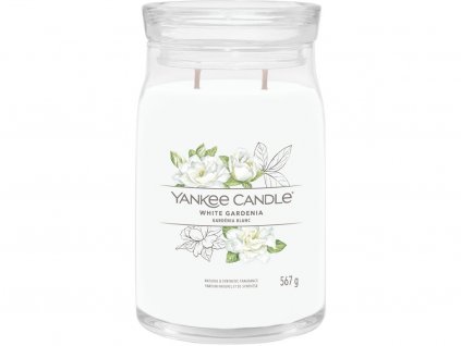 yankee candle white gardenia signature velka 1