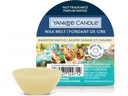 yankee candle banoffee waffle vosk