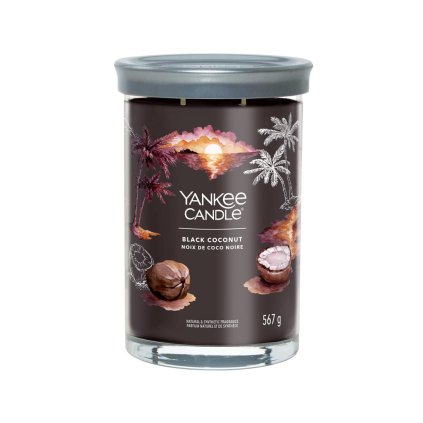 yankee candle black coconut signature tumbler velka