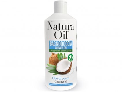natura oil sprchovy gel kokos 400 ml