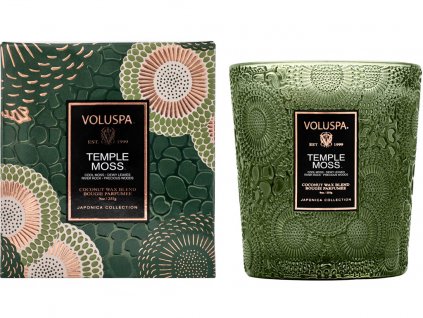 voluspa temple moss svicka 255 g 1