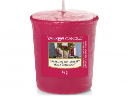 yankee candle sparkling winterberry votivni