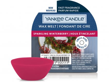 yankee candle sparkling winterberry vosk