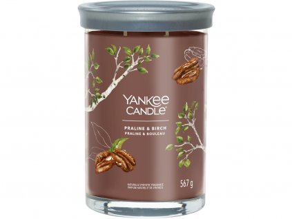 yankee candle praline birch signature tumbler velka