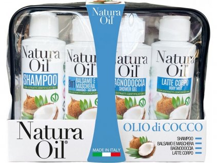 natura oil cestovni sada olio di coco