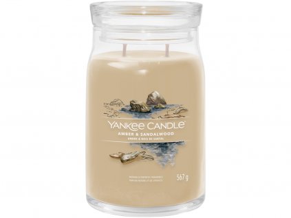 yankee candle amber sandalwood 1