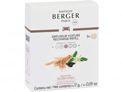 maison berger paris golden wheat naplne vůne do auta