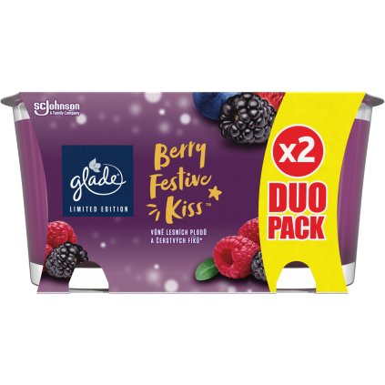 16887 glade svicka duopack 2x112g berry festive kiss 1
