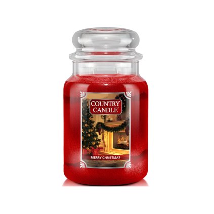 country candle svicka 737 g merry christmas 1