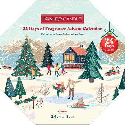 Yankee Candle – adventni kalendář Věnec