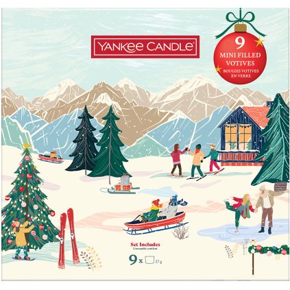 Yankee Candle – dárková sada 9 votivních svíček